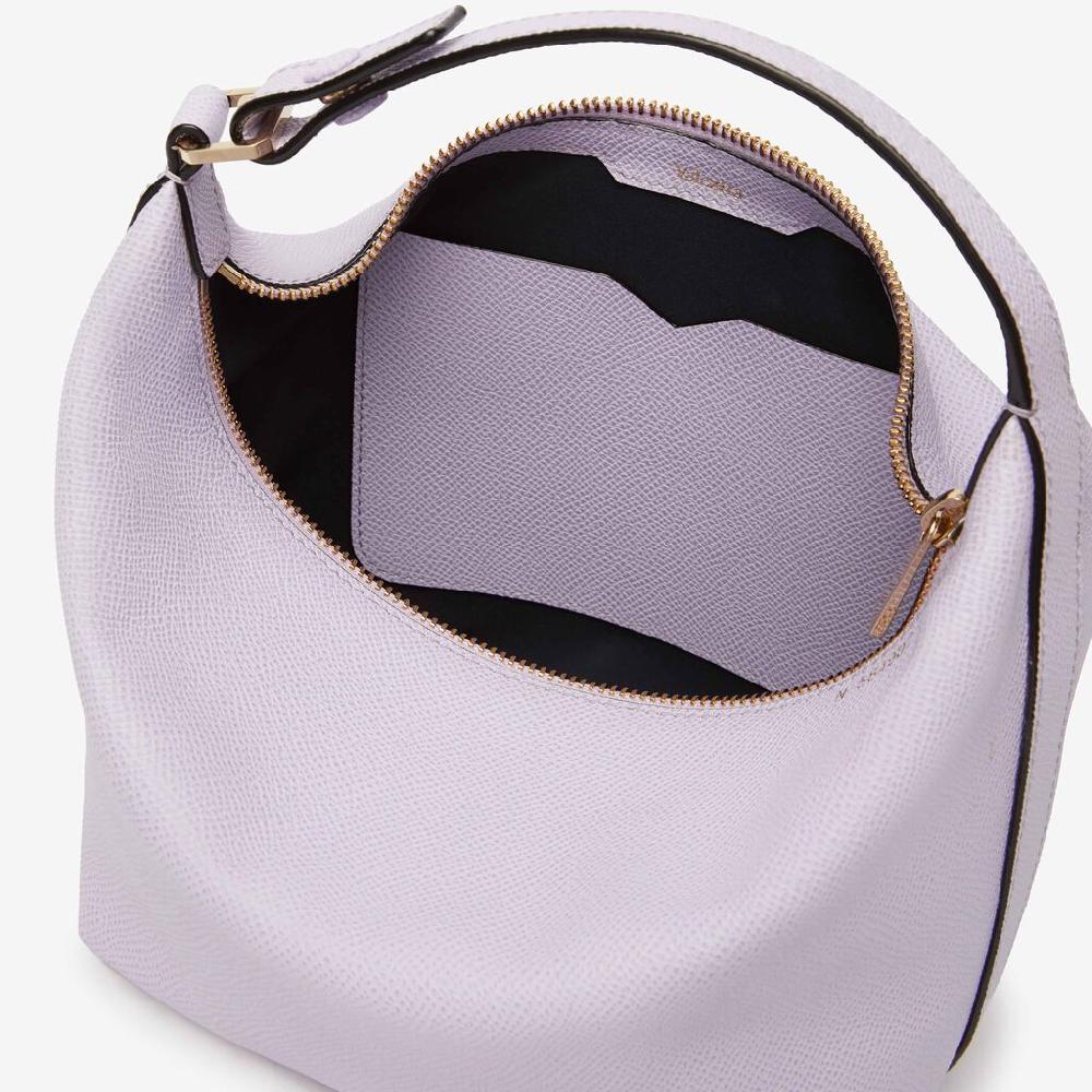 Valextra Borsa Da Donna Mochi Mini Di Lusso In Pelle Lilla | Valextra