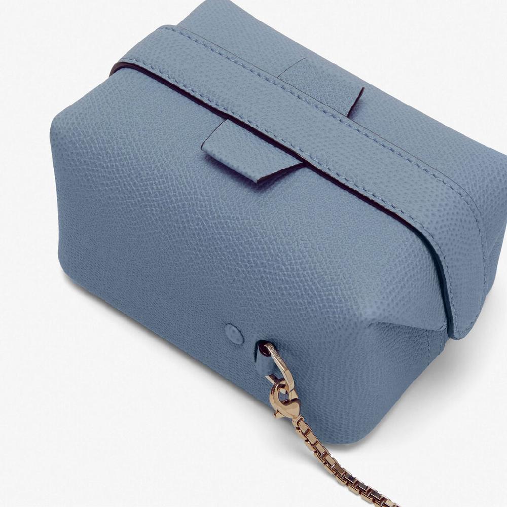 Valextra Borsa Da Viaggio In Pelle Azzurra | Valextra Tric Trac