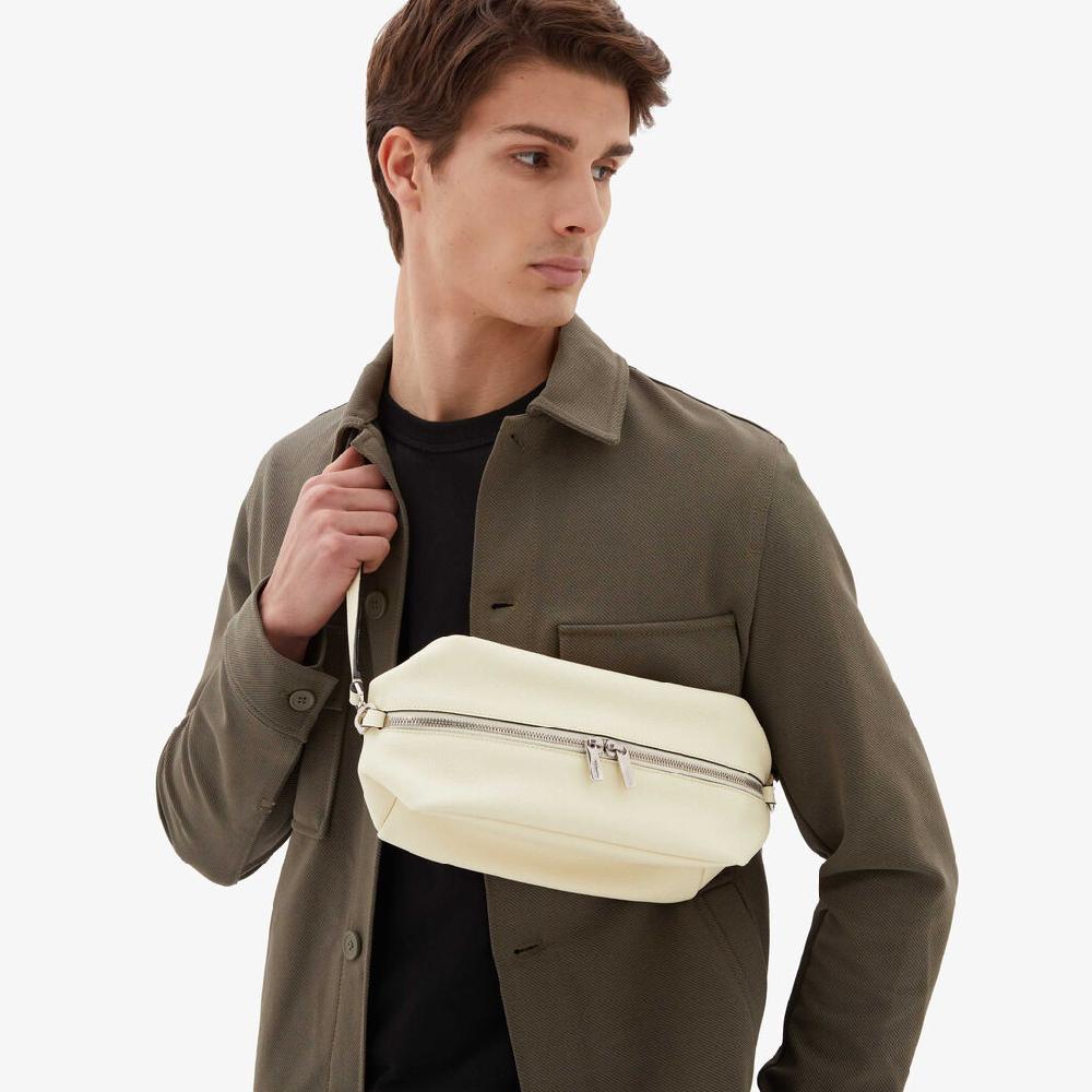 Valextra Borsa Origami Da Donna In Pelle Bianca Di Lusso | Valextra