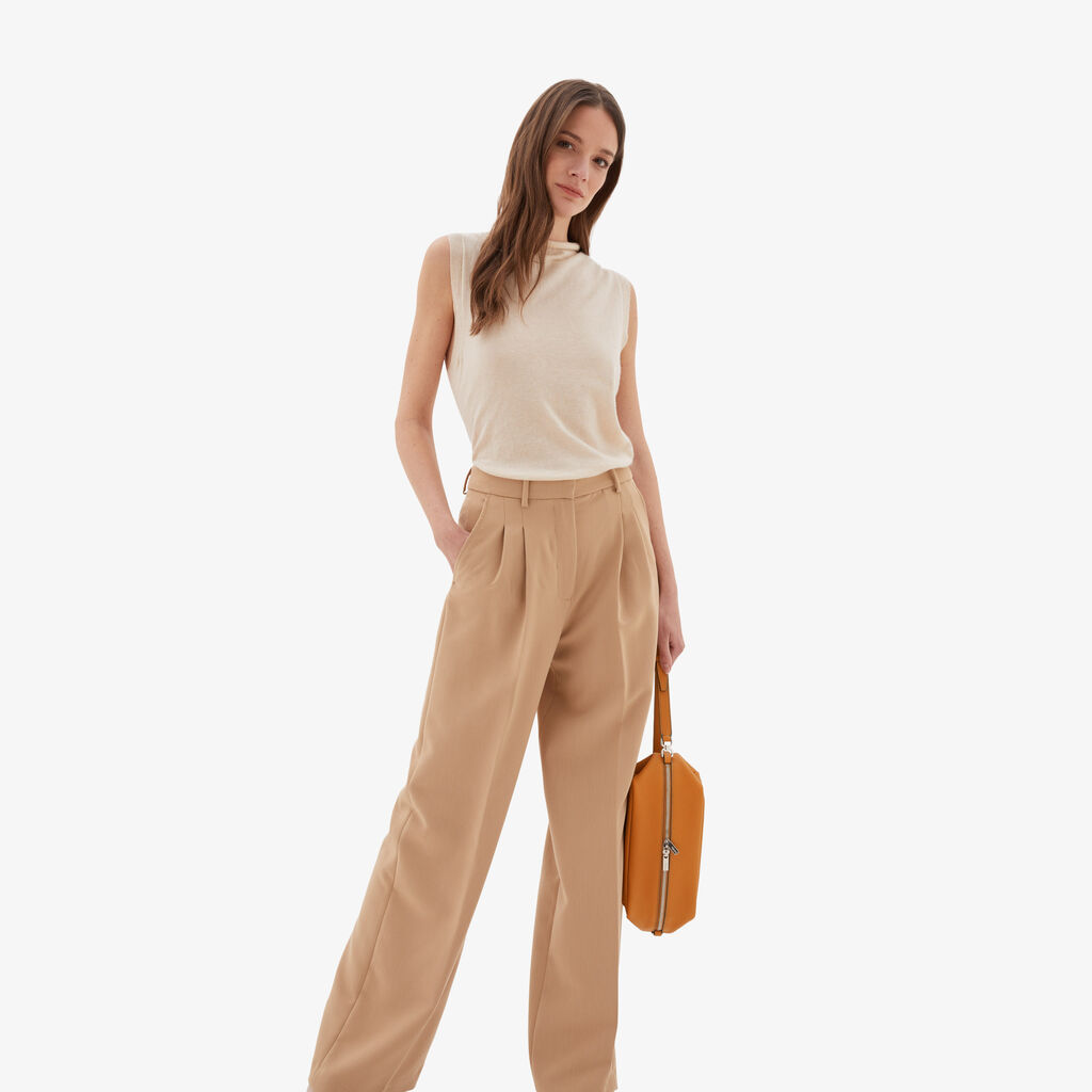 Valextra Borsa Origami Da Donna In Pelle Marrone Di Lusso | Valextra