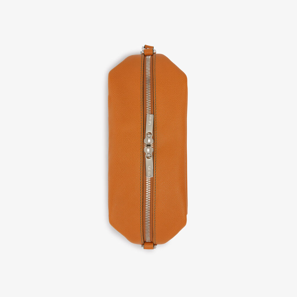 Valextra Borsa Origami Mini Da Uomo In Pelle Marrone | Valextra