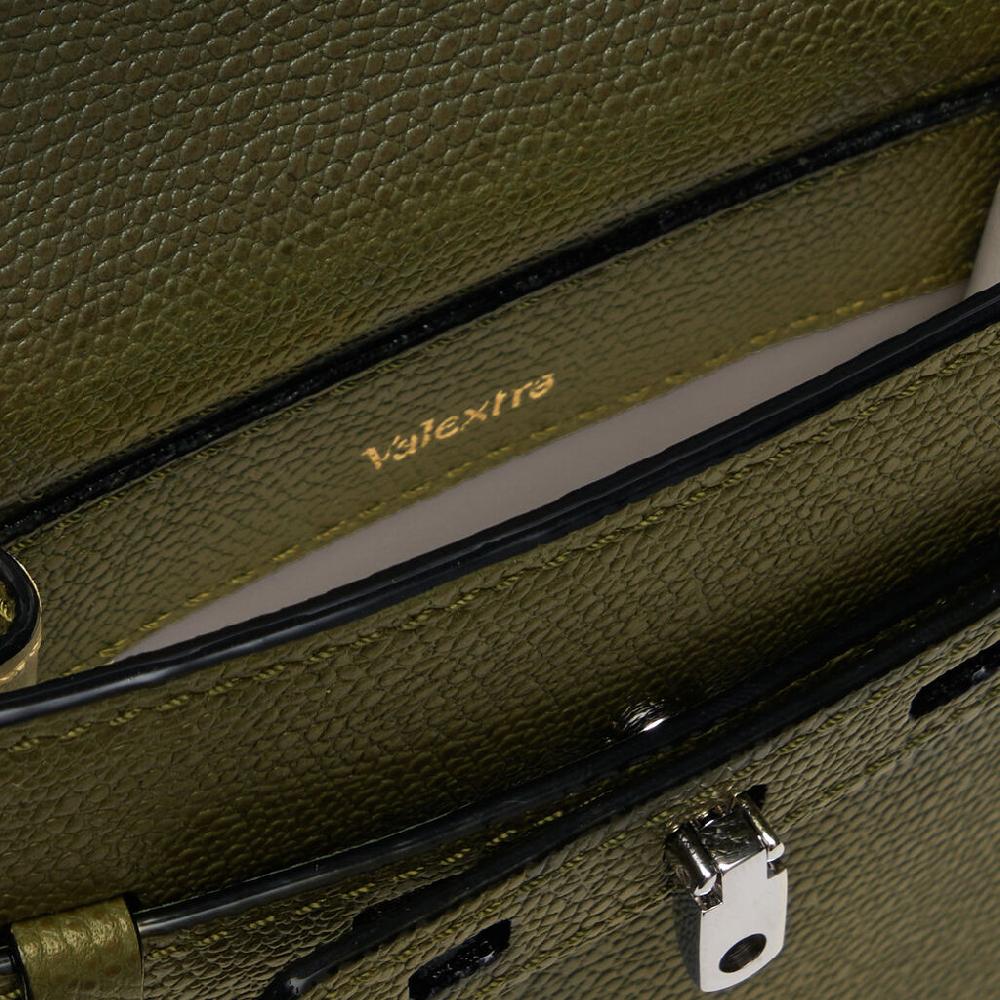 Valextra Borsa Piccola Da Donna In Pelle Verde Militare | Valextra Brera