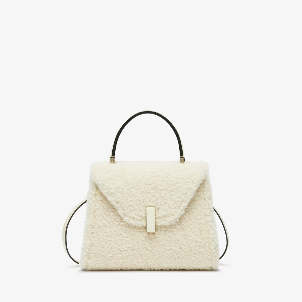 Valextra BORSA PICCOLA ISIDE MONTONE/VITELLO VS ORO CHIARO Valextra BORSA PICCOLA ISIDE MONTONE/VITELLO VS ORO CHIARO