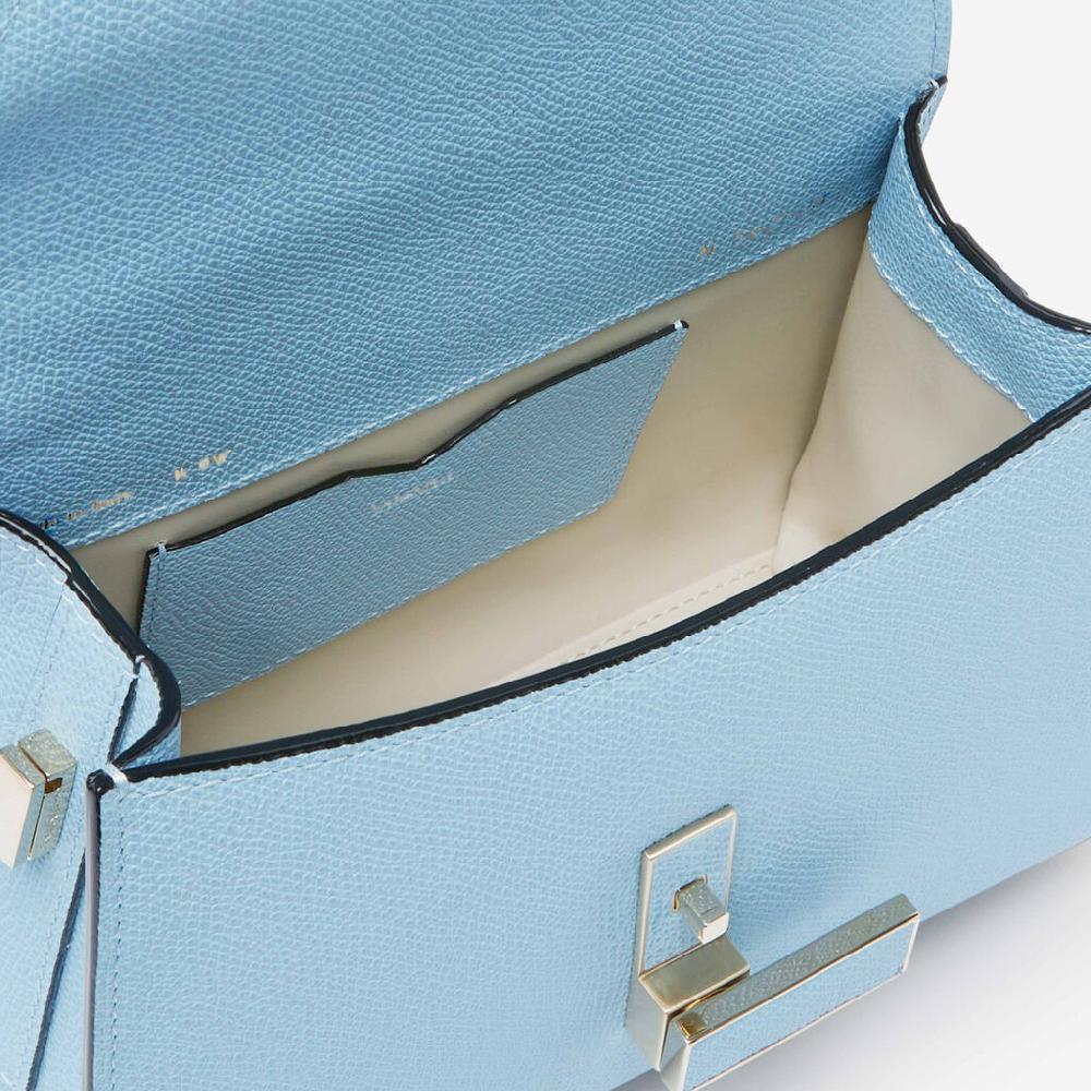 Valextra Borsa Tracolla Da Donna In Pelle Rigida Blu | Valextra Iside
