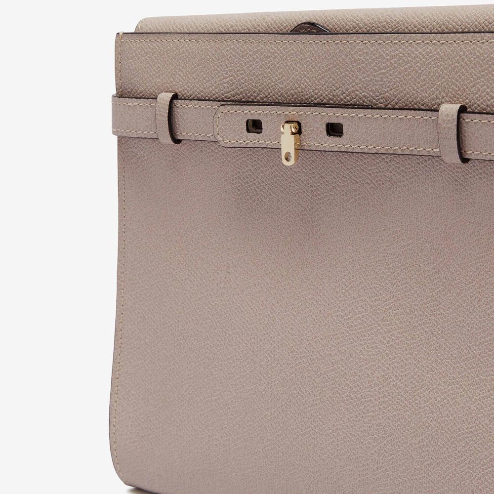 Valextra Borsa Tracolla Da Donna In Pelle Rosa Nude | Valextra Brera