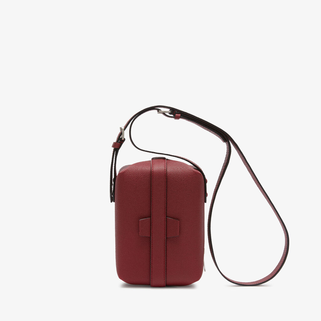Valextra Borsa tracolla Donna di Lusso Pelle Bordeaux | Valextra Tric Trac