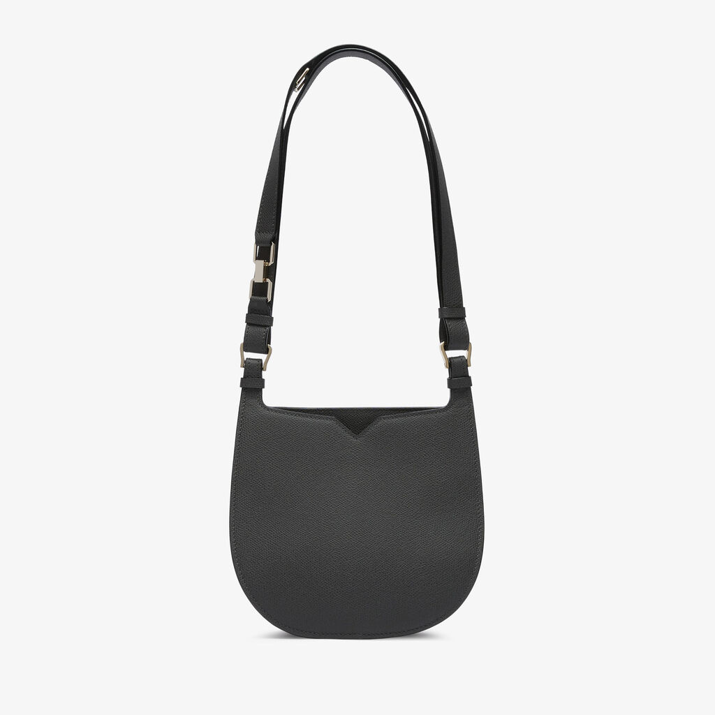 Valextra Borsa weekend Mini da Donna in Pelle Grigia | Valextra Hobo
