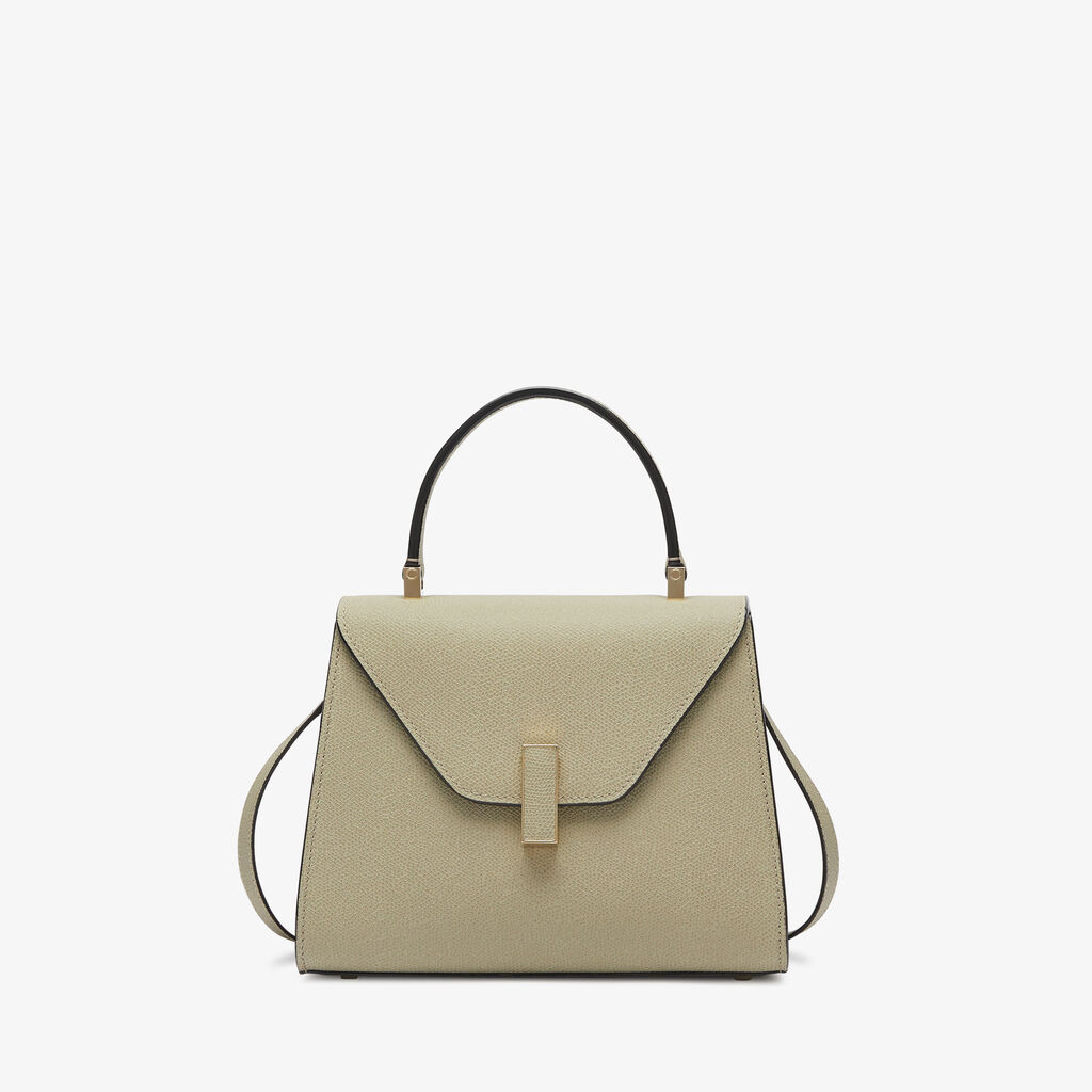 Valextra Borsetta a mano da Donna in Pelle Verde tundra | Valextra Iside