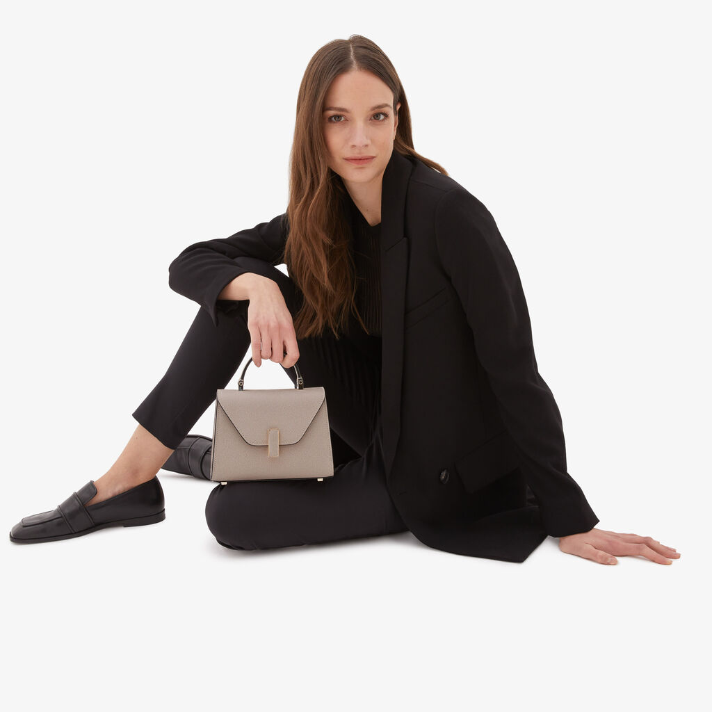 Valextra Borsetta A Mano Micro In Pelle Rosa Nude | Valextra Iside