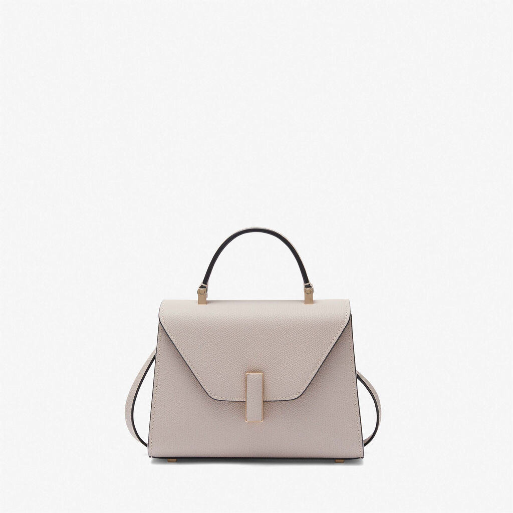 Valextra Borsetta a mano Micro in Pelle Rosa Nude | Valextra Iside