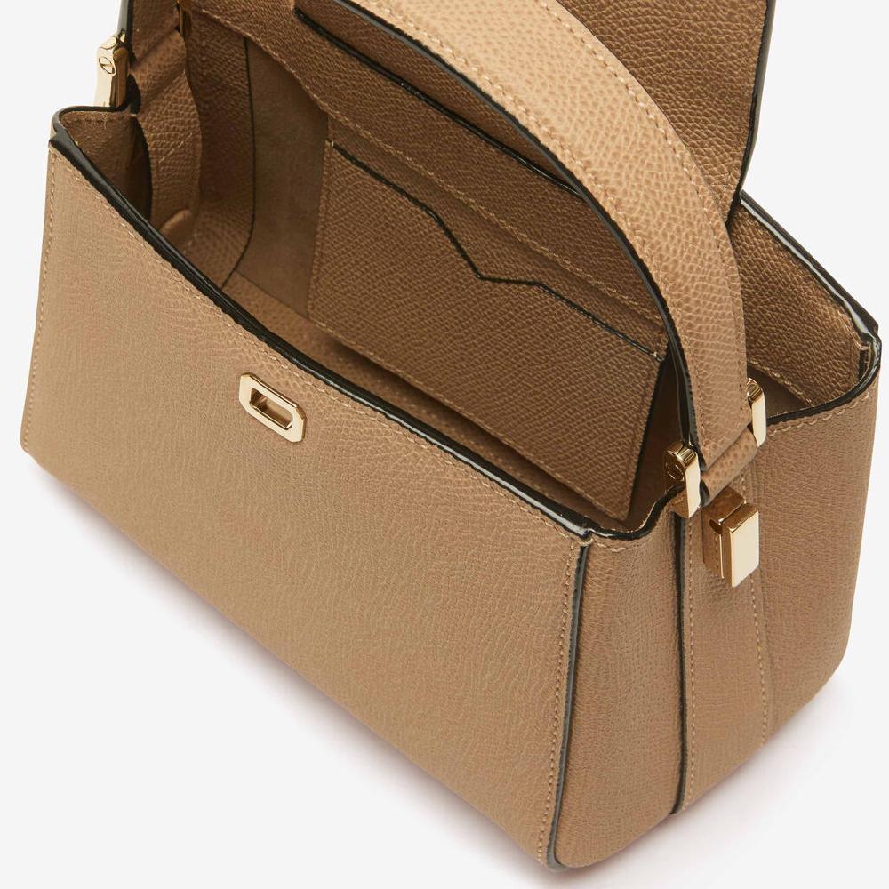 Valextra Borsetta A Tracolla Da Donna In Pelle Beige | Valextra Brera