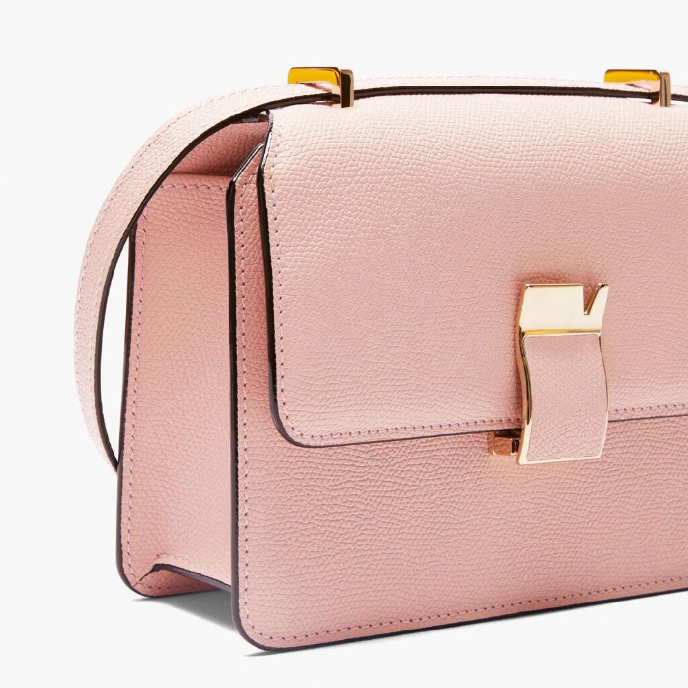 Valextra Borsetta A Tracolla Elegante NoLo In Pelle Rosa | Valextra