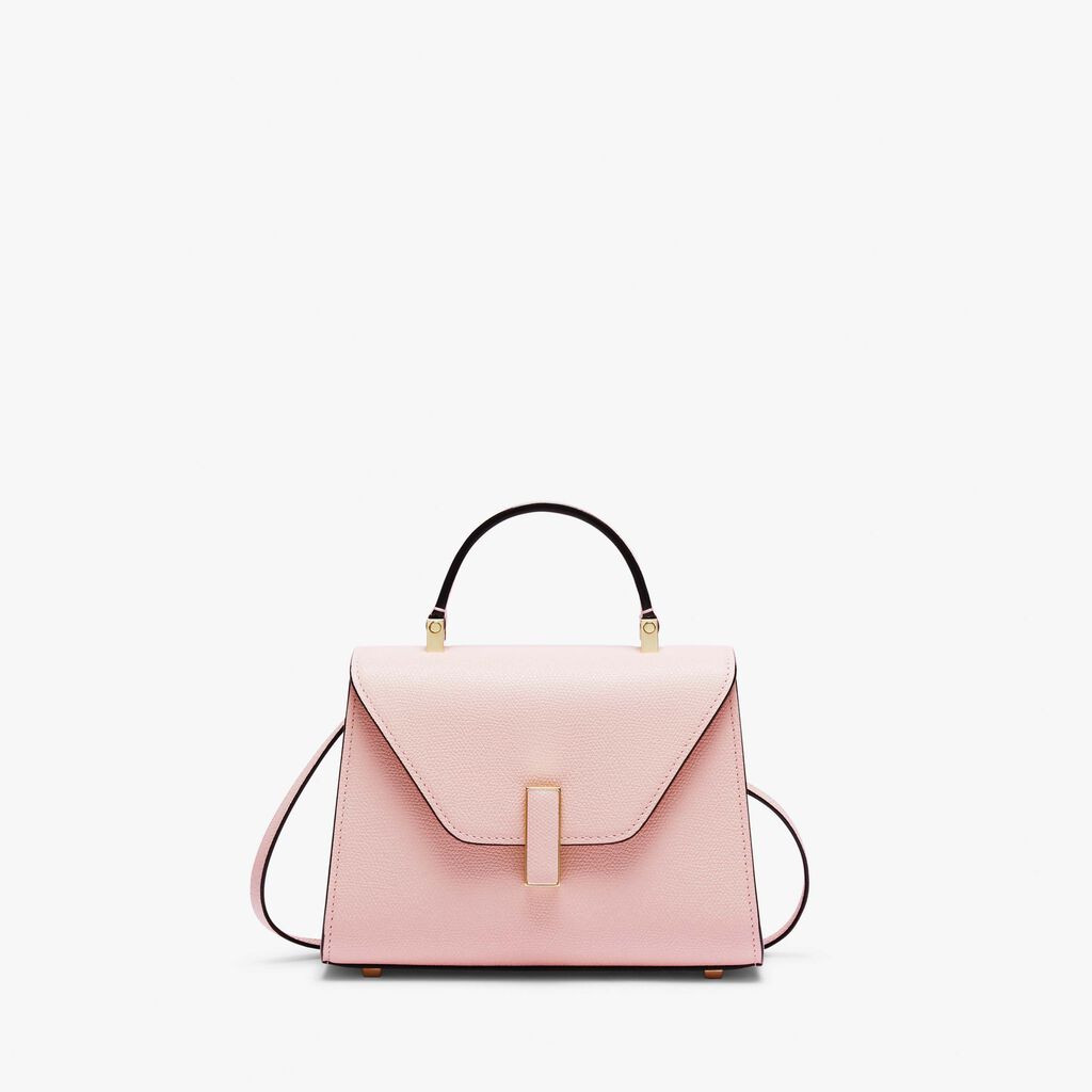 Valextra Borsetta piccola Micro in Pelle Rosa | Valextra Iside