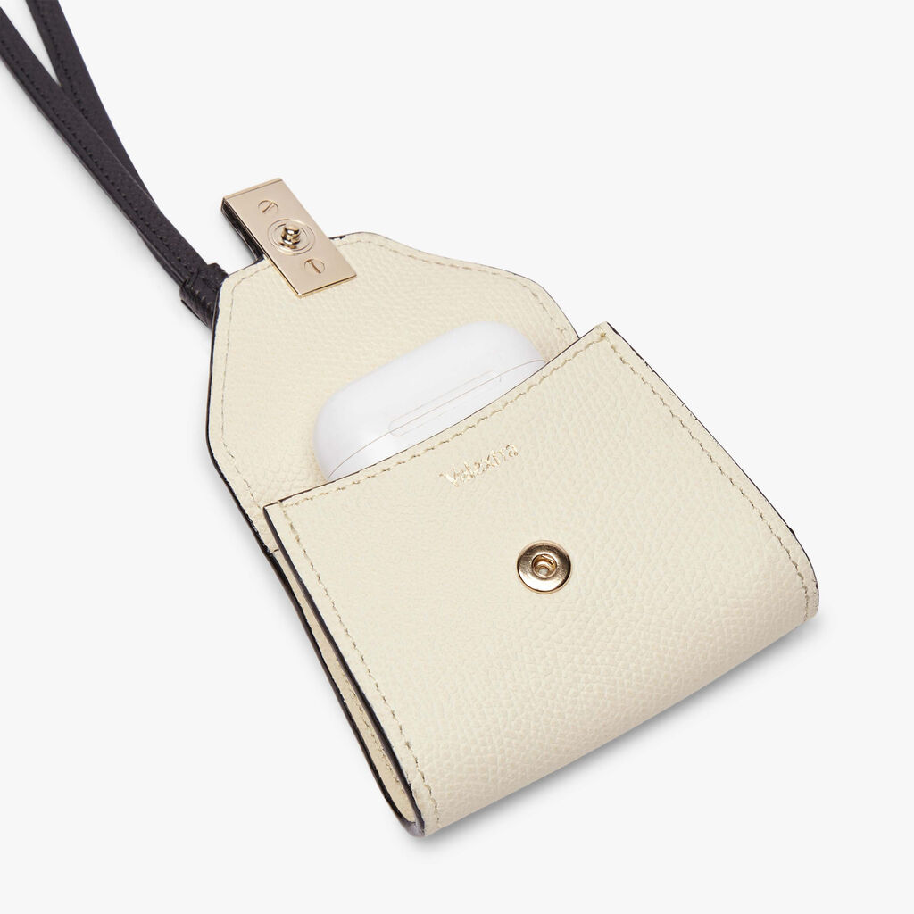 Valextra Charm Borsa Da Donna In Pelle Bianca E Nera | Valextra Iside