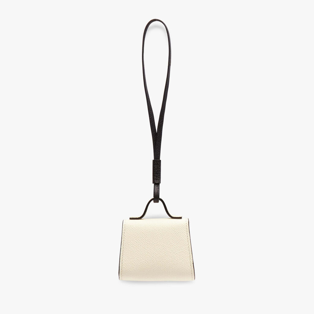 Valextra Charm Borsa Da Donna In Pelle Bianca E Nera | Valextra Iside