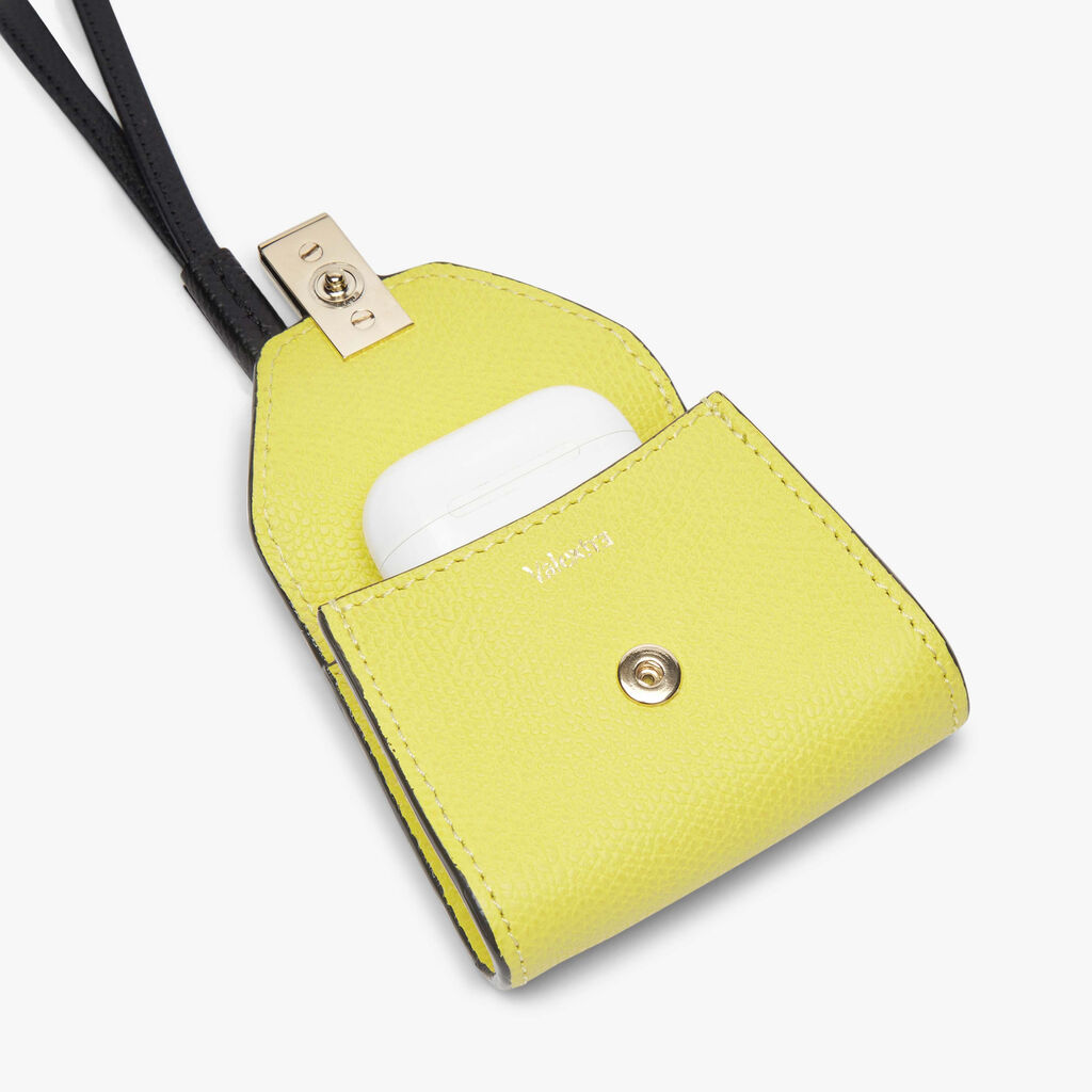 Valextra Charm Per Borsa Da Donna In Pelle Gialla | Valextra Iside