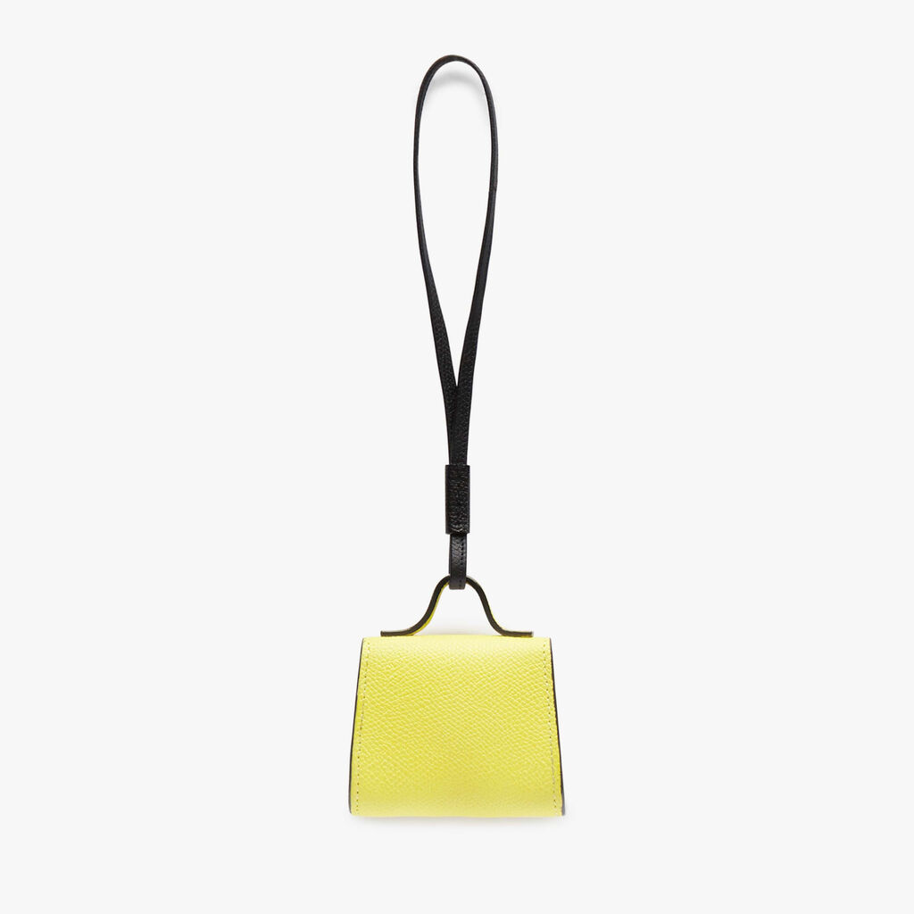 Valextra Charm Per Borsa Da Donna In Pelle Gialla | Valextra Iside