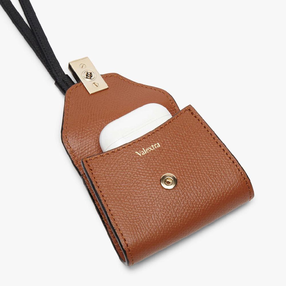 Valextra Charm Per Borsa Da Donna In Pelle Marrone | Valextra Iside