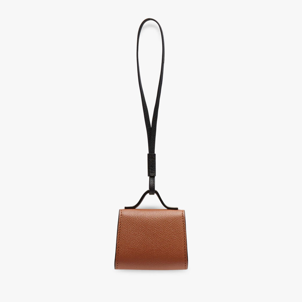 Valextra Charm Per Borsa Da Donna In Pelle Marrone | Valextra Iside