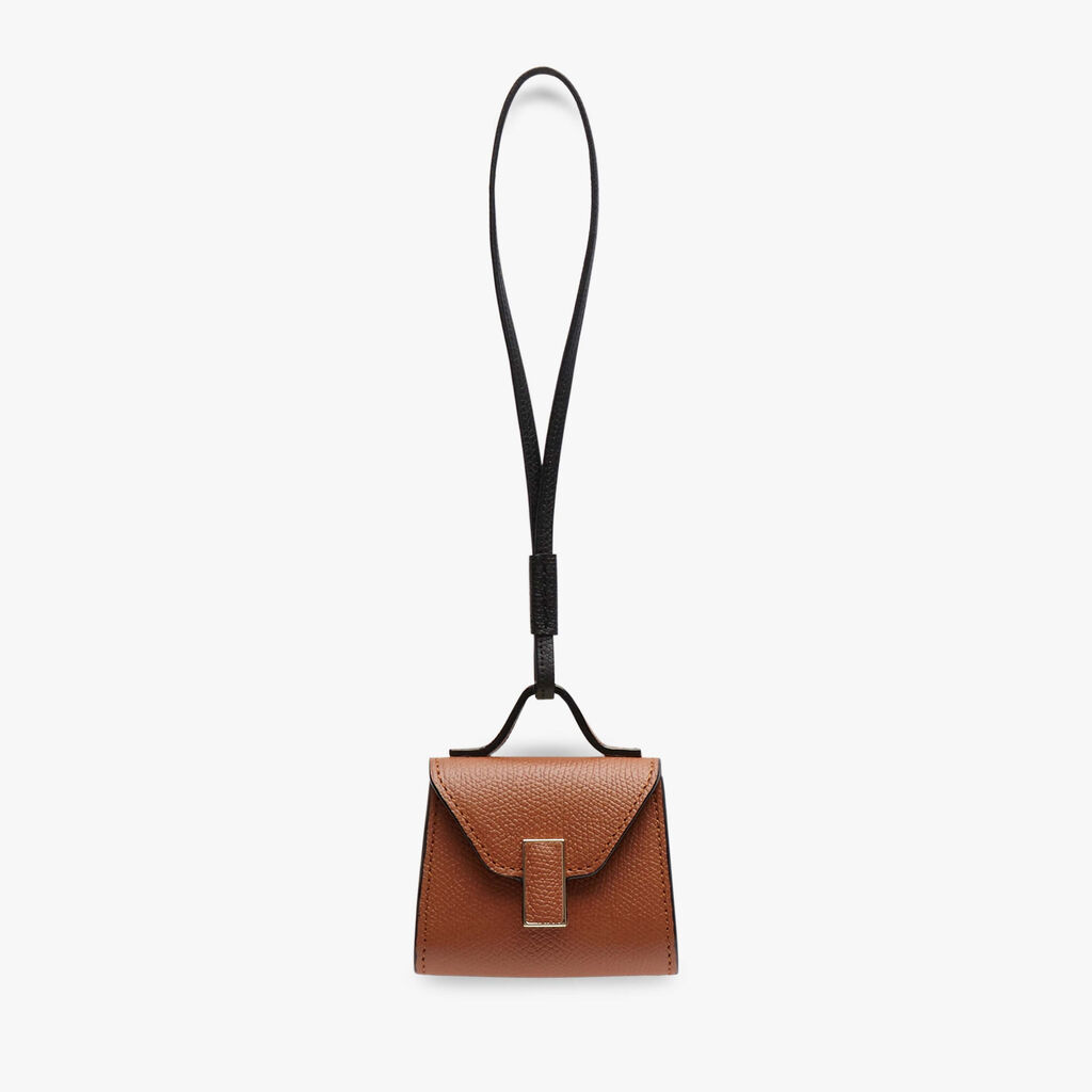 Valextra Charm per borsa da Donna in Pelle Marrone | Valextra Iside
