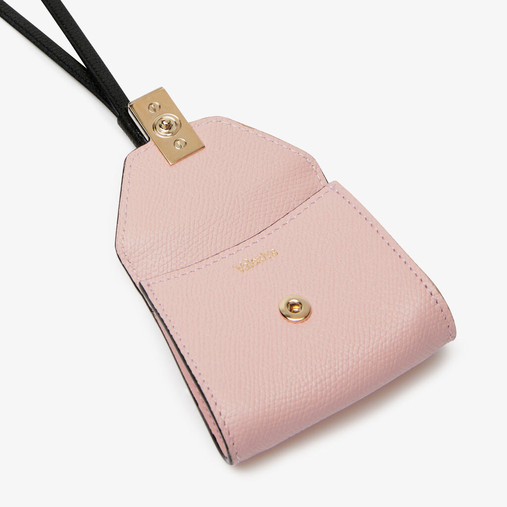 Valextra Charm Per Borsa Da Donna In Pelle Rosa | Valextra Iside