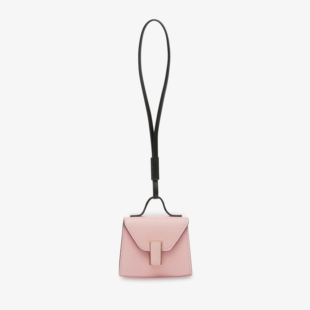 Valextra Charm per borsa da Donna in Pelle Rosa | Valextra Iside