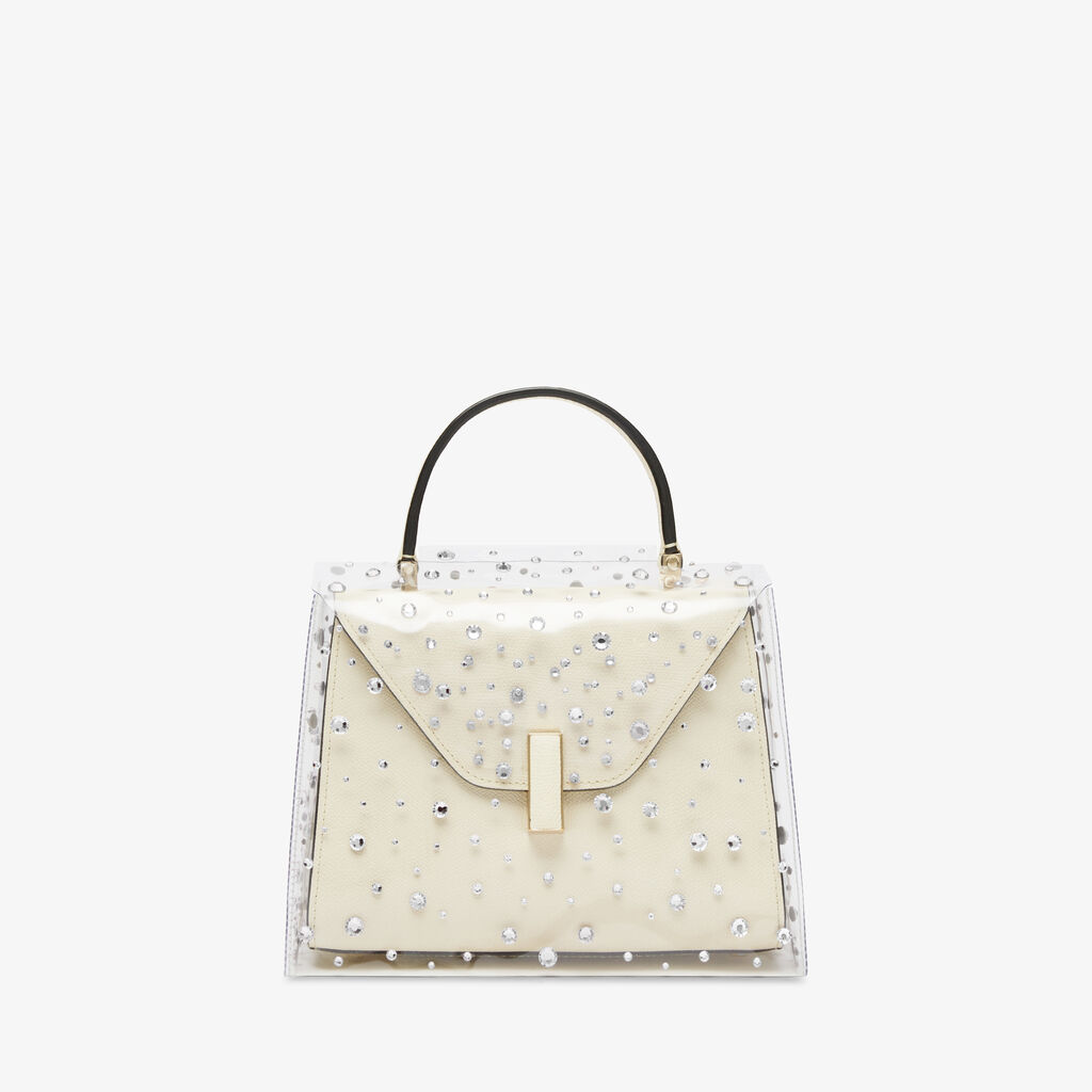 Valextra Impermeabile Borsa Donna Trasparente E Argento | Valextra Iside