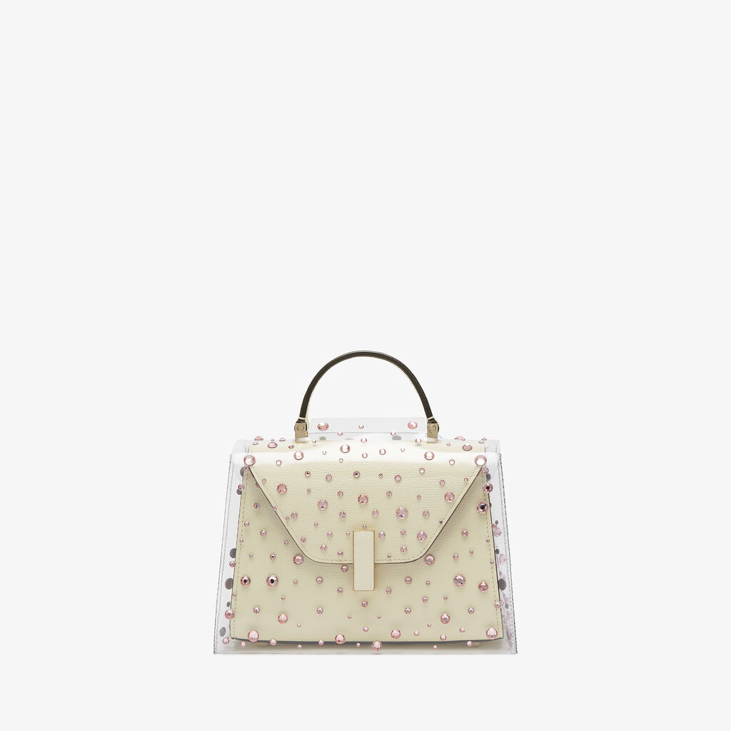 Valextra Impermeabile Borsa Donna Trasparente E Rosa | Valextra Iside