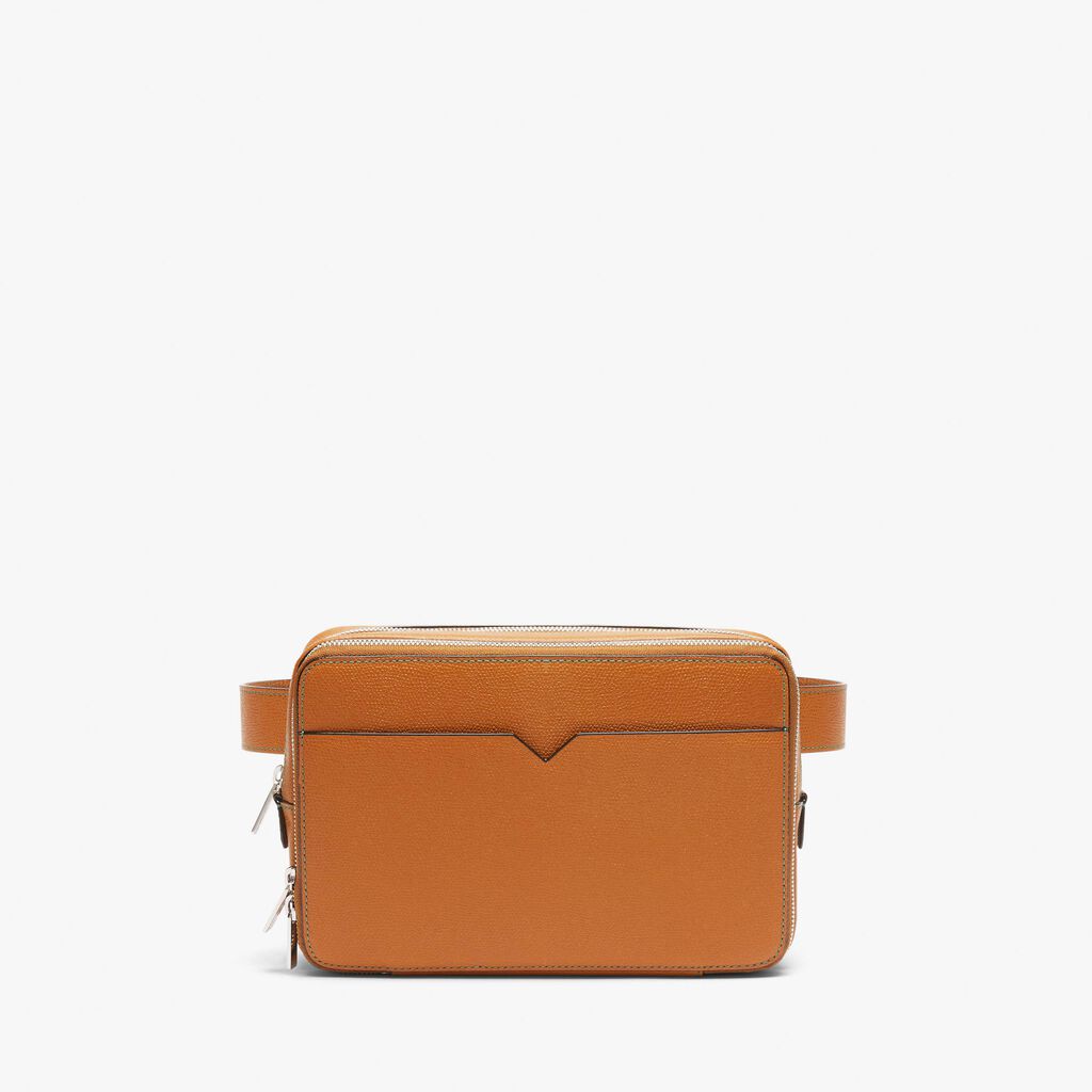 Valextra Marsupio a tracolla in Pelle Marrone | Valextra V-Line