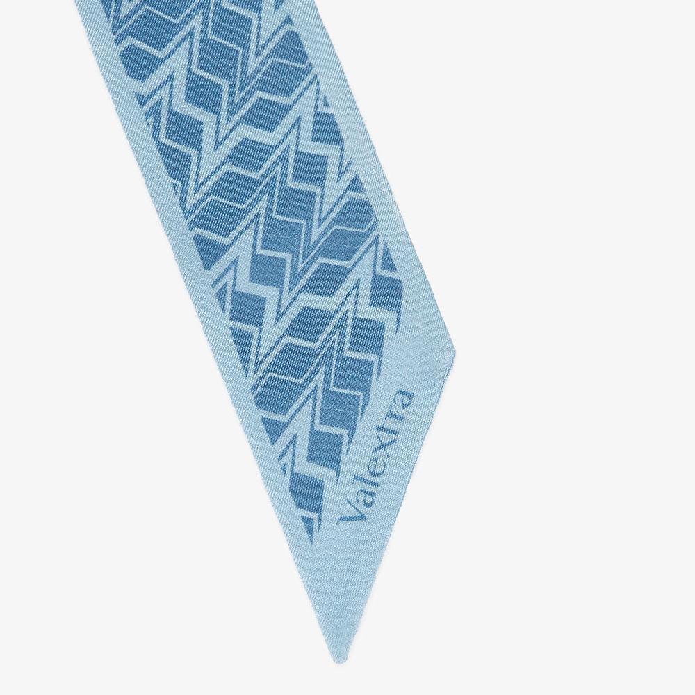 Valextra Nastro In Seta Per Borse Di Lusso Azzurro E Blu | Valextra