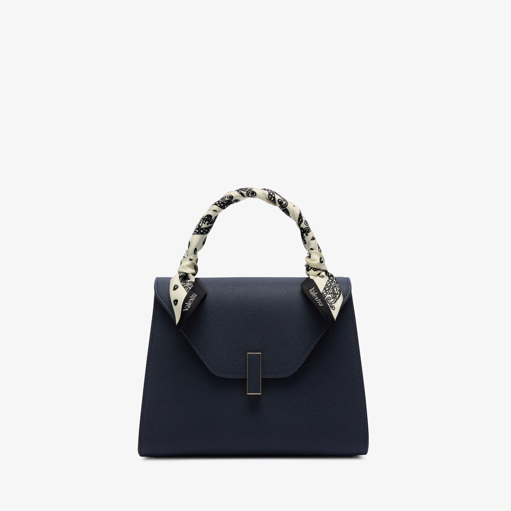 Valextra Nastro Per Borse A Mano In Pura Seta Bianca E Nera | Valextra