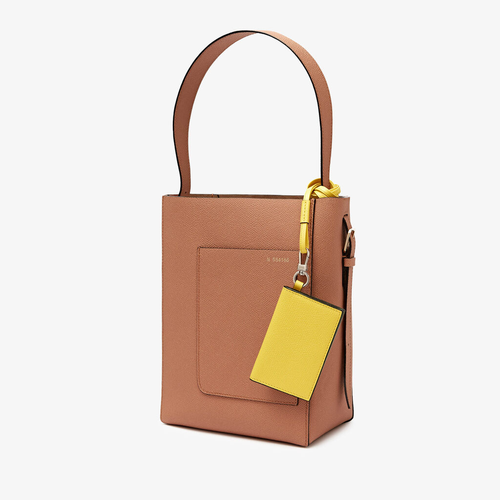 Valextra Porta Carte Con Laccio Da Donna In Pelle Gialla | Valextra