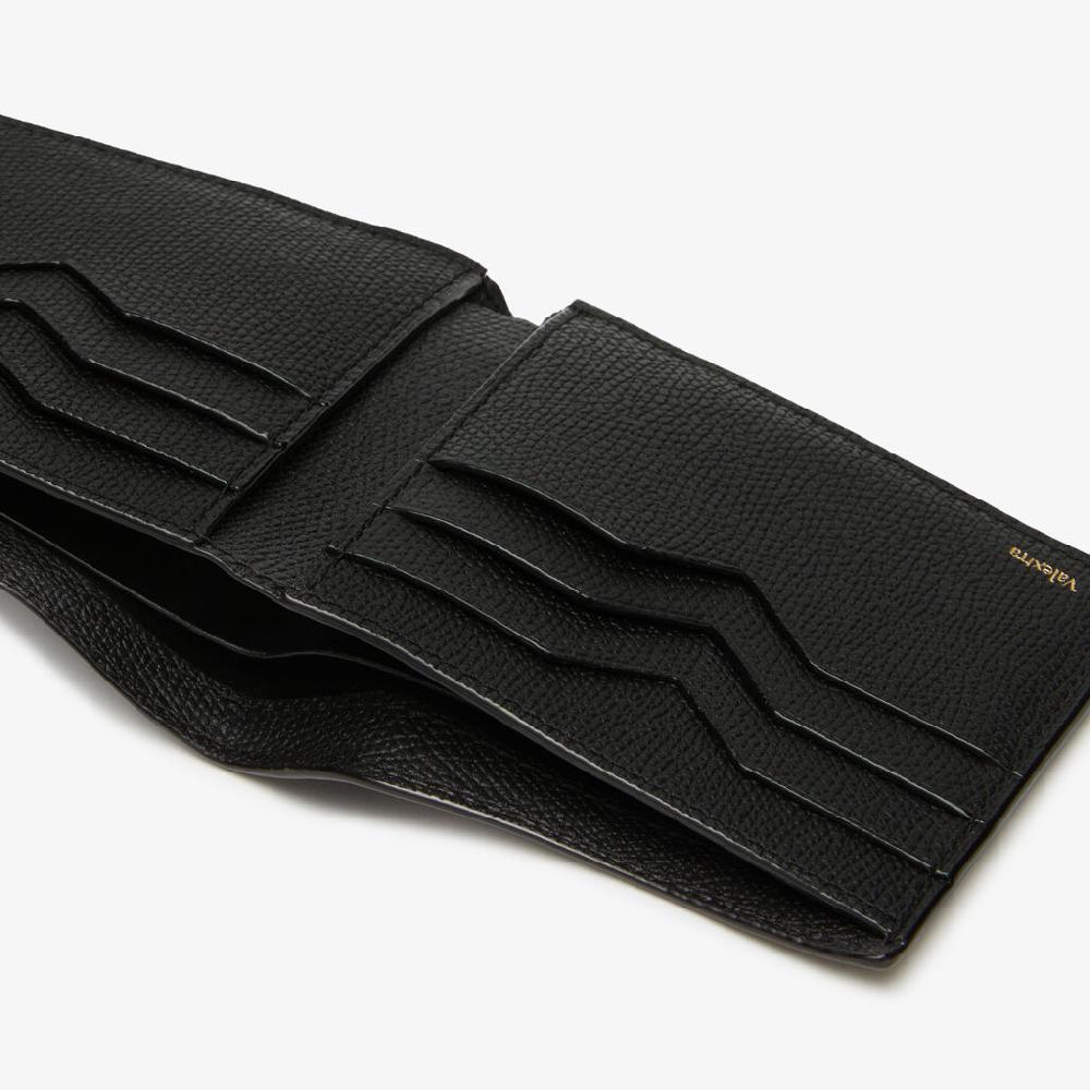 Valextra Porta Carte Di Credito E Banconote In Pelle Nera | Valextra
