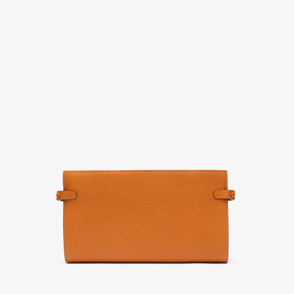 Valextra Porta cavi pieghevole e spazioso in Pelle Marrone | Valextra