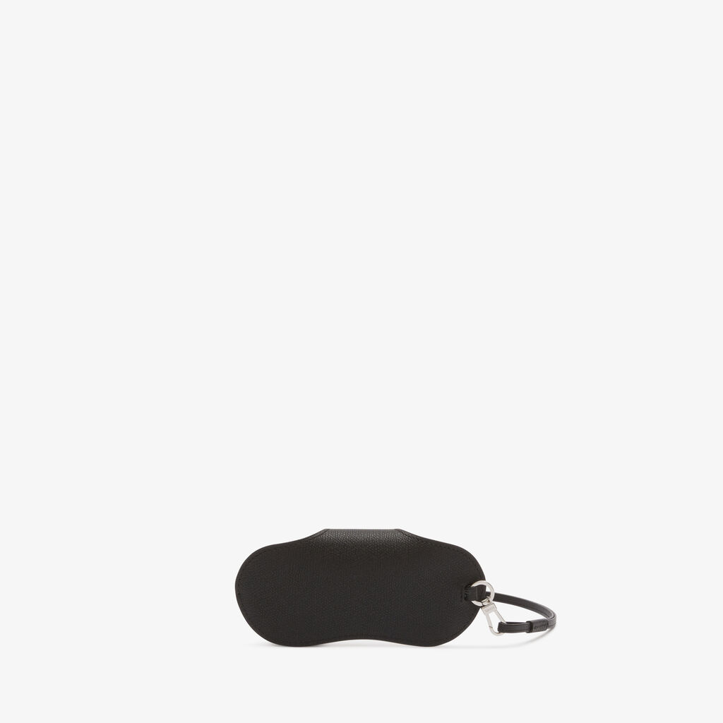 Valextra Porta Occhiali In Pelle Marrone E Nera Con Tracolla | Valextra