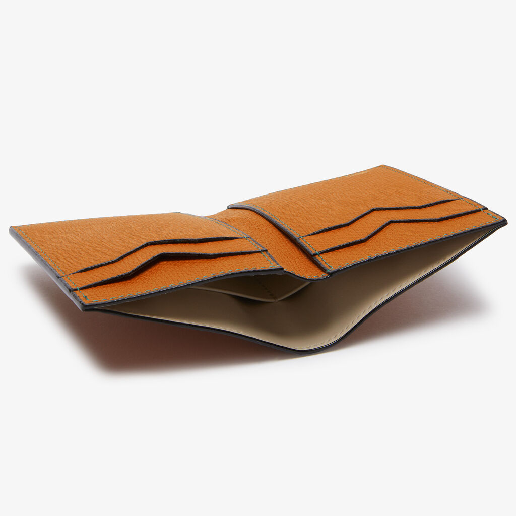 Valextra Portafoglio Bifold Di Lusso In Pelle Marrone | Valextra