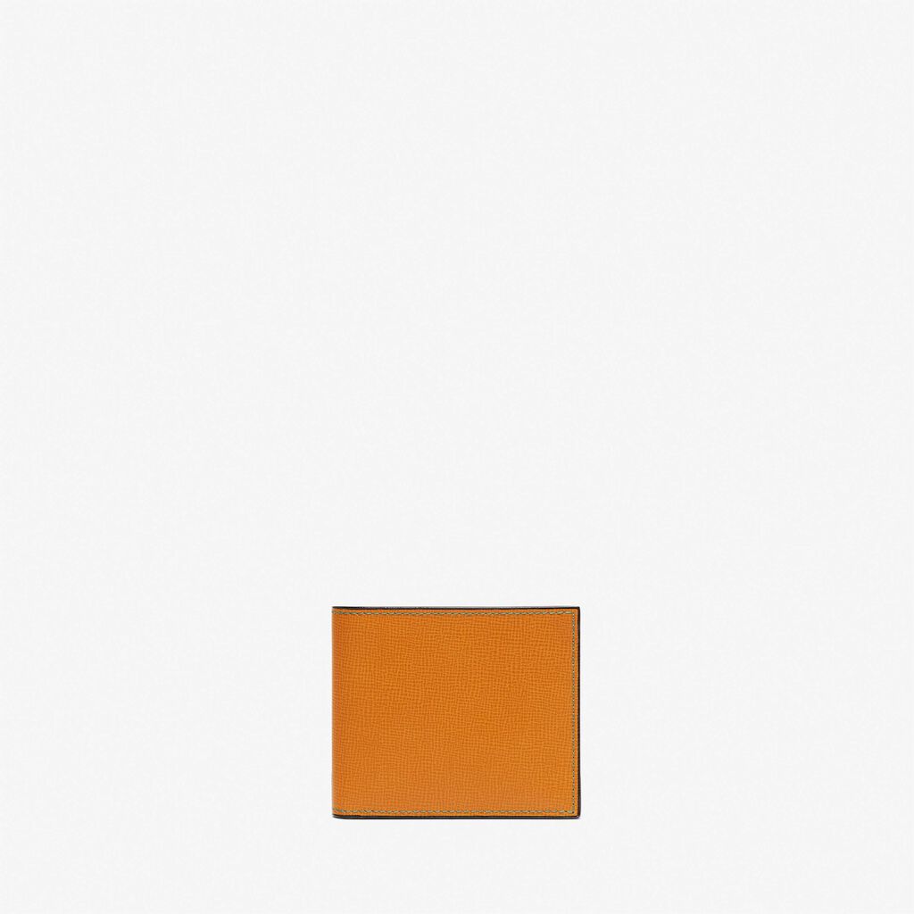 Valextra Portafoglio classico Bifold in Pelle Marrone | Valextra