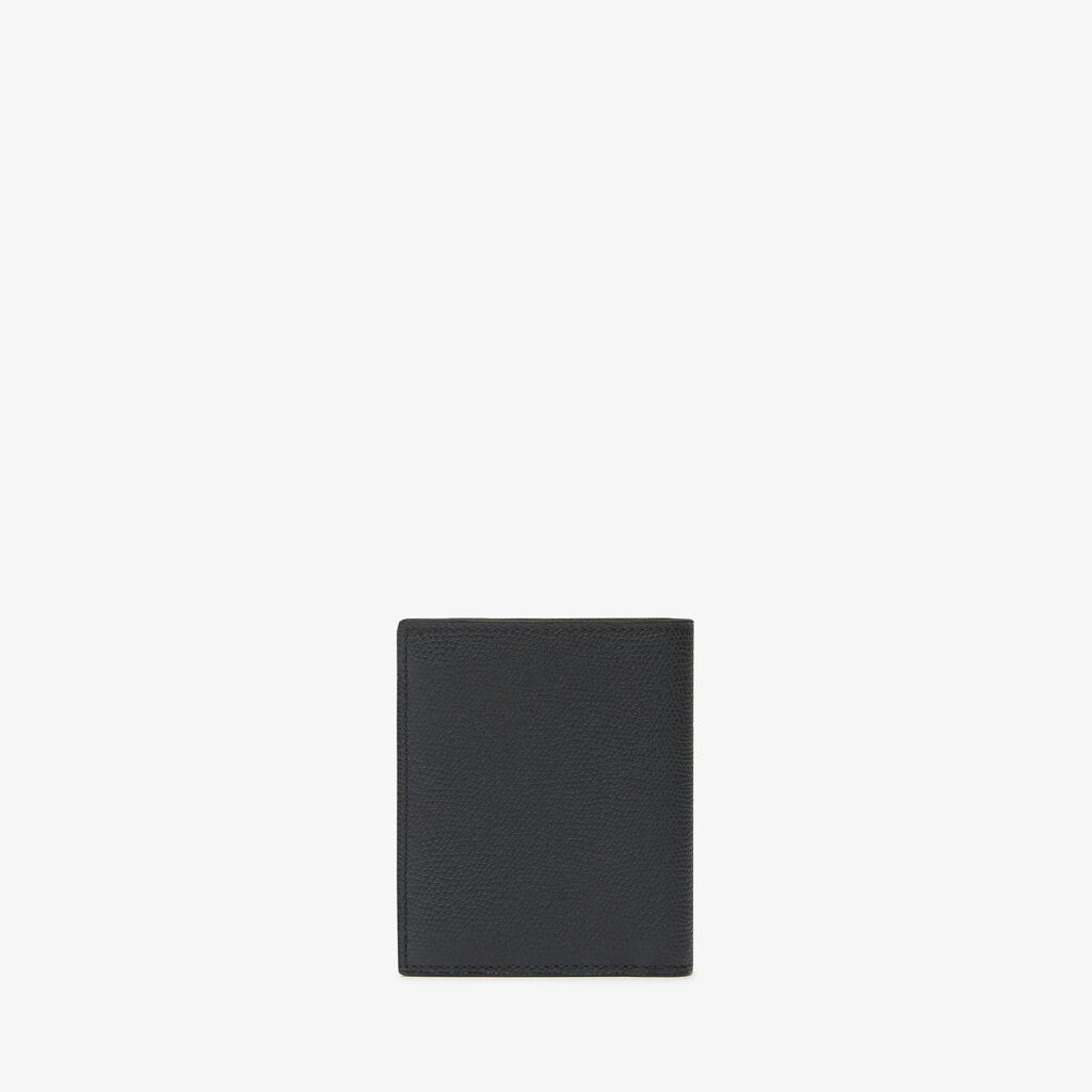 Valextra Portafoglio Compatto Da Donna In Pelle Blu Notte | Valextra