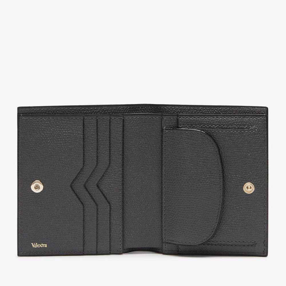 Valextra Portafoglio Da Uomo Di Lusso In Pelle Grigia | Valextra