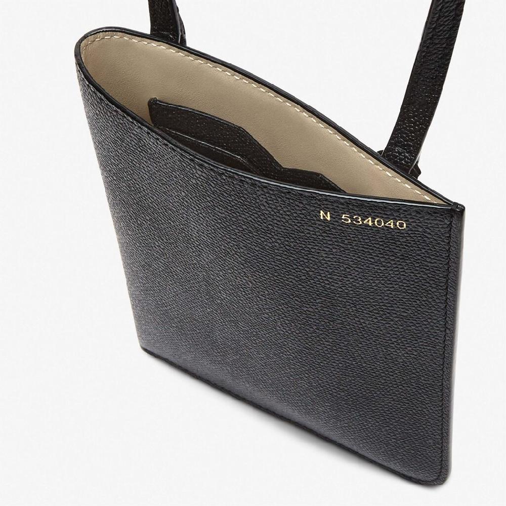 Valextra Portafoglio Grande In Pelle Nera | Valextra Soft