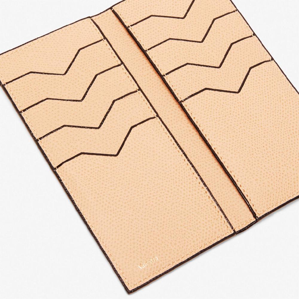 Valextra Portafoglio Grande In Pelle Rosa Cipria | Valextra Brera