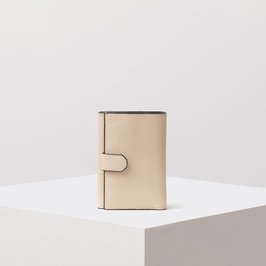 Valextra Portafoglio Piccolo In Pelle Rosa Cipria | Valextra Brera