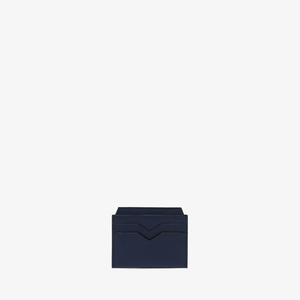 Valextra Portatessere Da Donna Di Lusso In Pelle Blu | Valextra