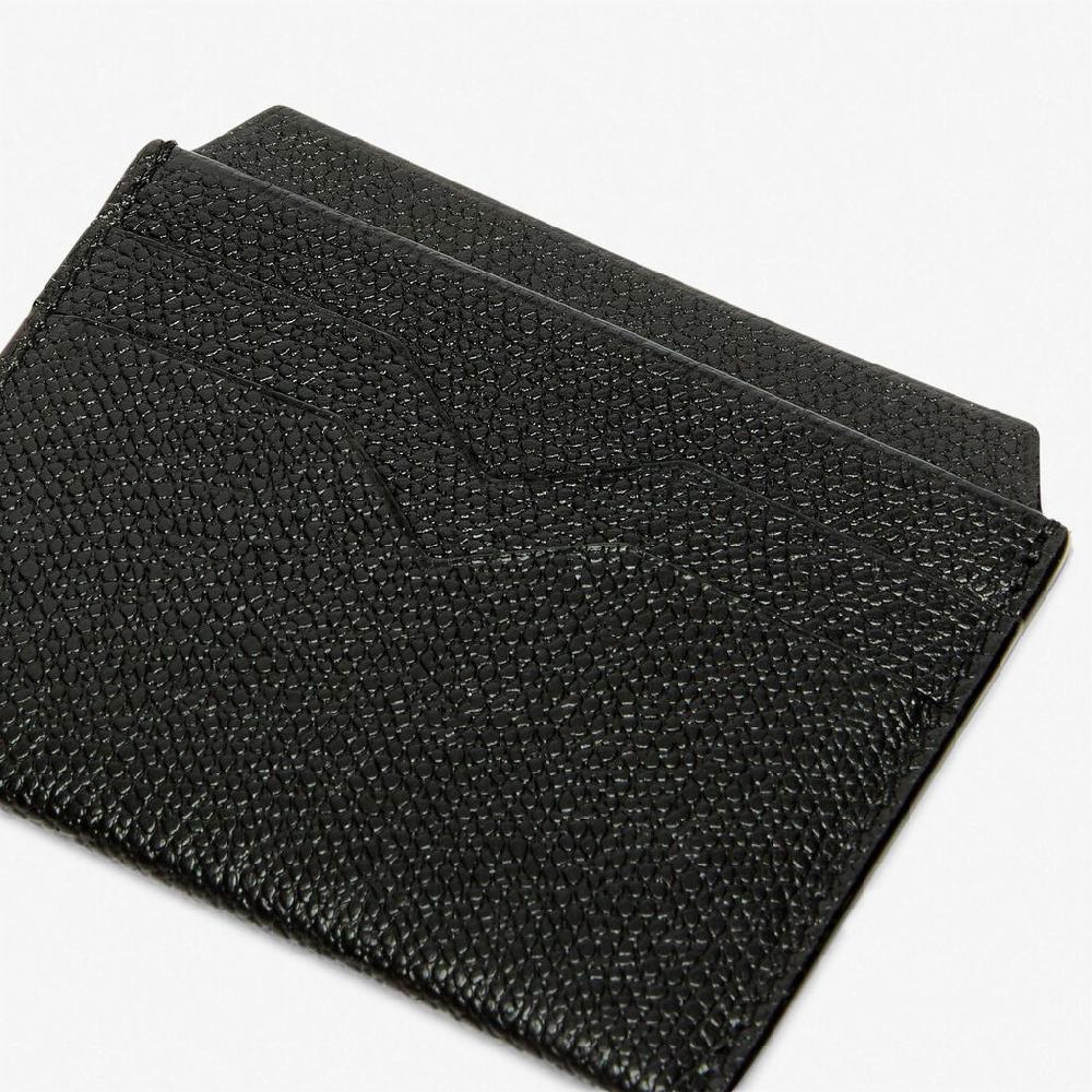 Valextra Portatessere In Pelle Nera | Valextra Piccola Pelletteria