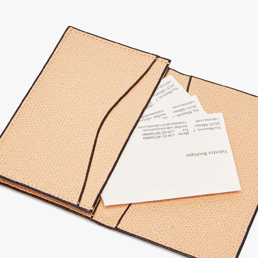 Valextra Portatessere In Pelle Rosa Cipria | Valextra