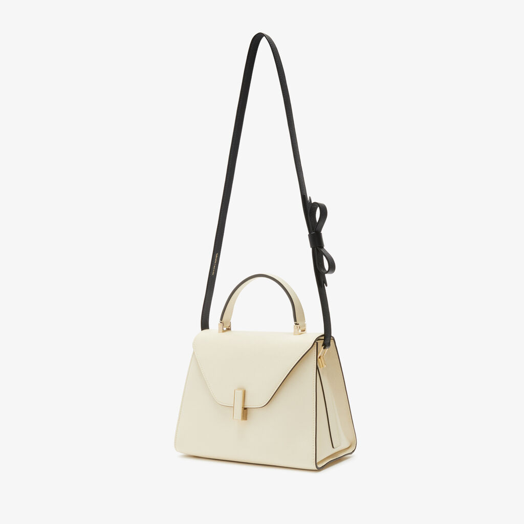 Valextra Tracolla Con Fiocco Per Borse Da Donna In Pelle Nera | Valextra