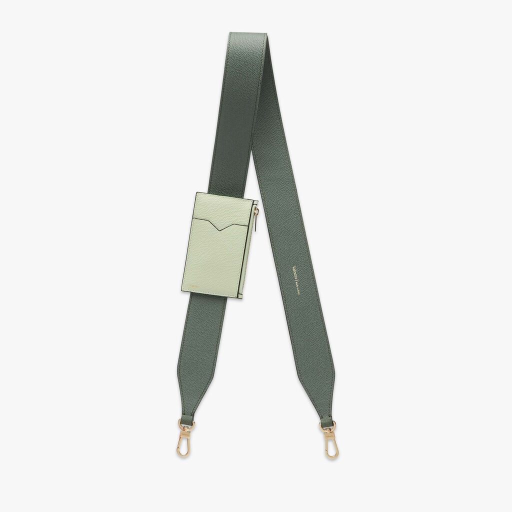 Valextra Tracolla per borsa con porta carte da Donna Verde | Valextra