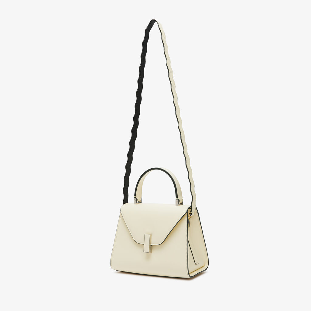 Valextra Tracolla Per Borse Da Donna In Pelle Bianca E Nera | Valextra