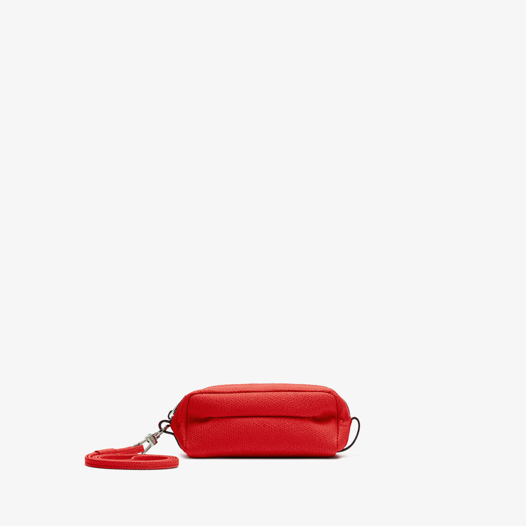 Valextra Trousse da Donna in Pelle Rossa con tracolla | Valextra