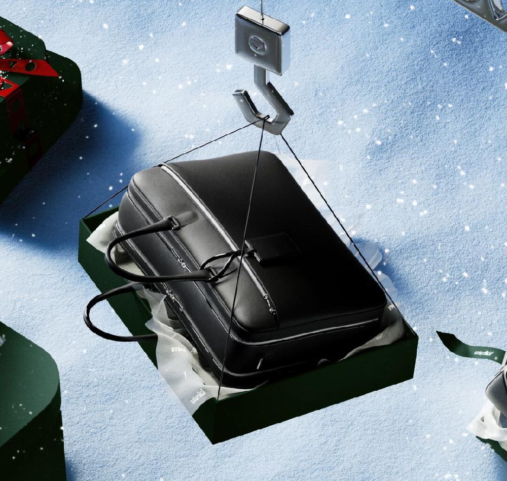 Valextra Valextra Avietta: Borsa Business Grande In Pelle Nera